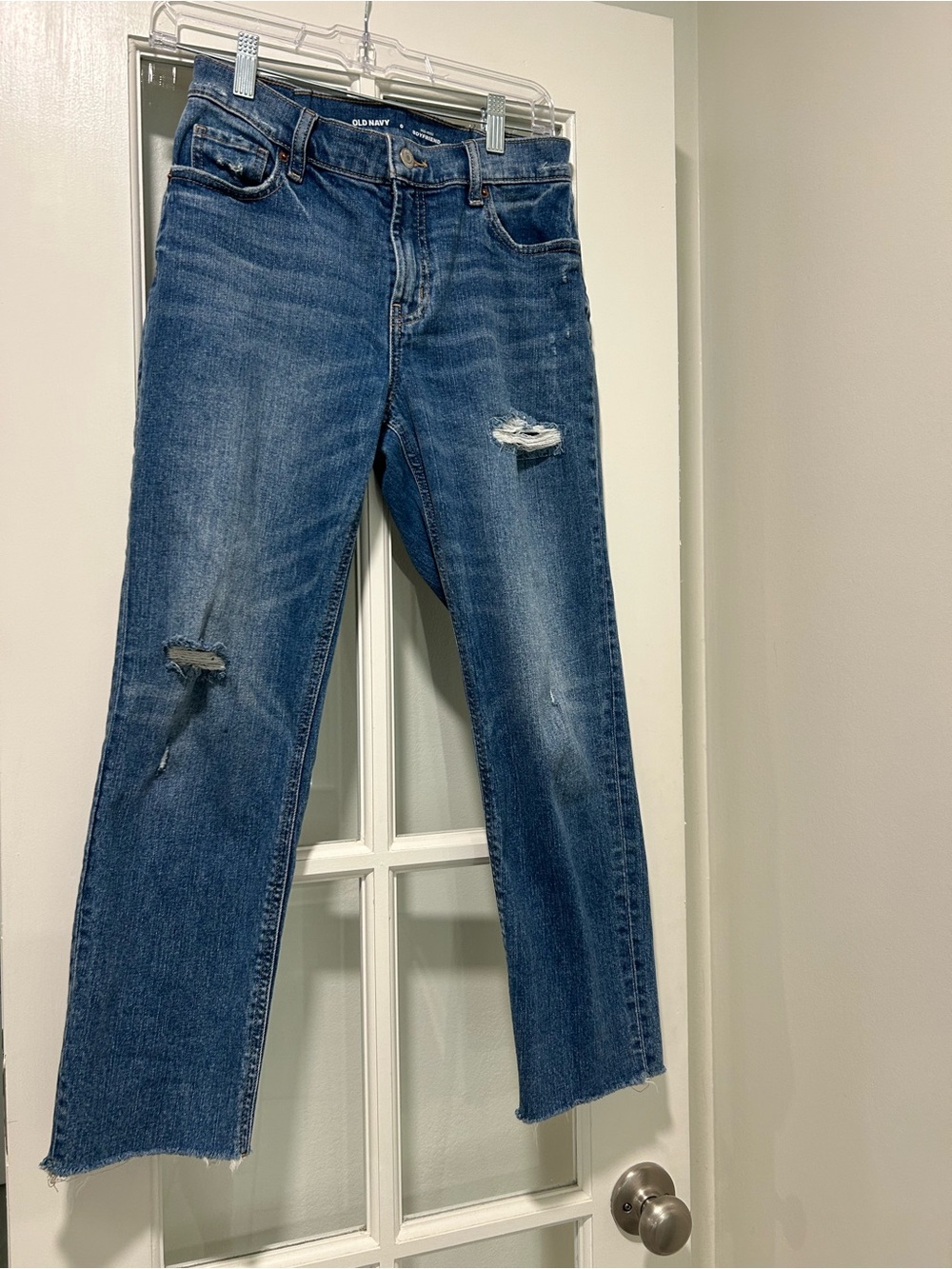 Old Navy Mid-Rise Boyfriend Jeans Size 0